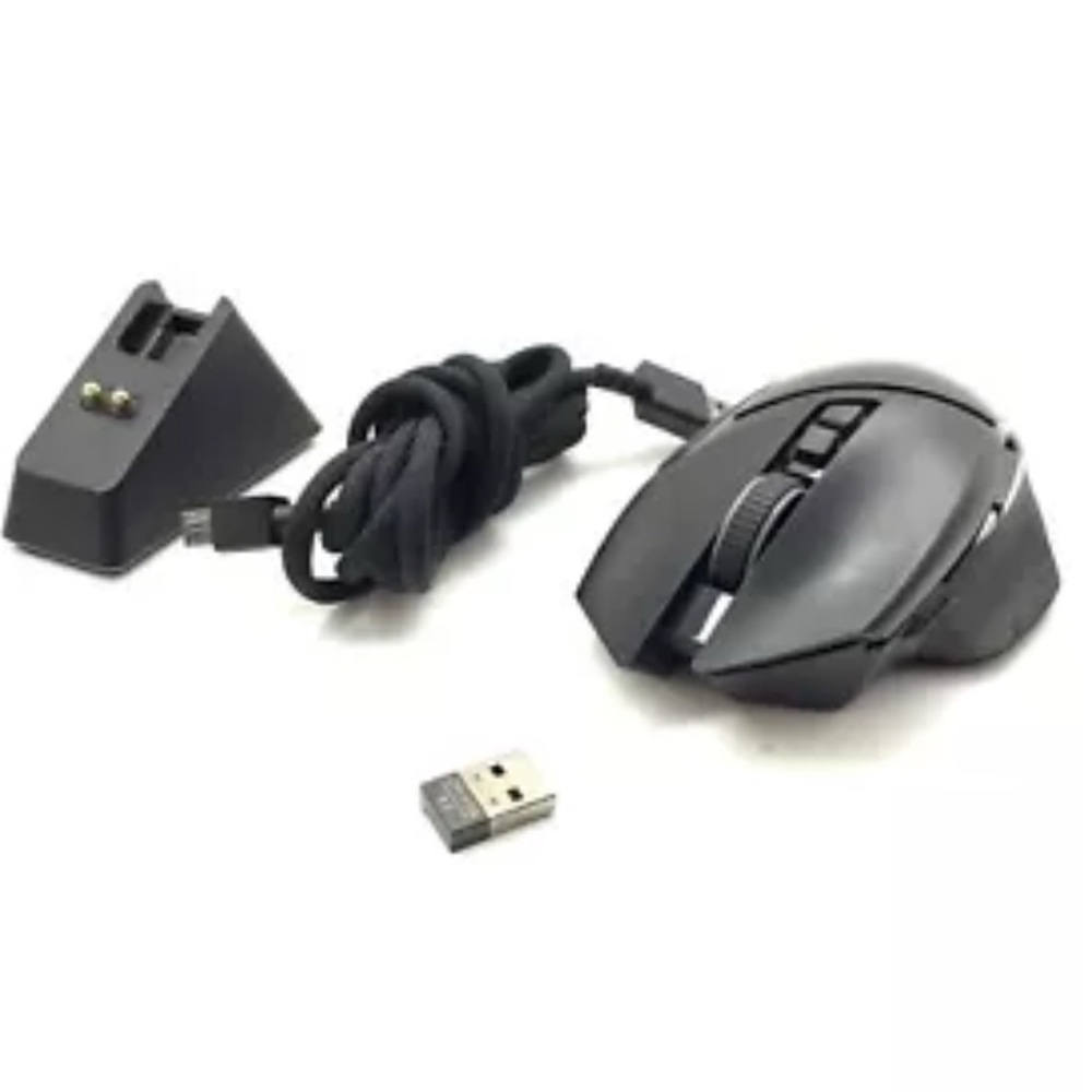 Wireless Gaming Mouse with Charging Dock - Black